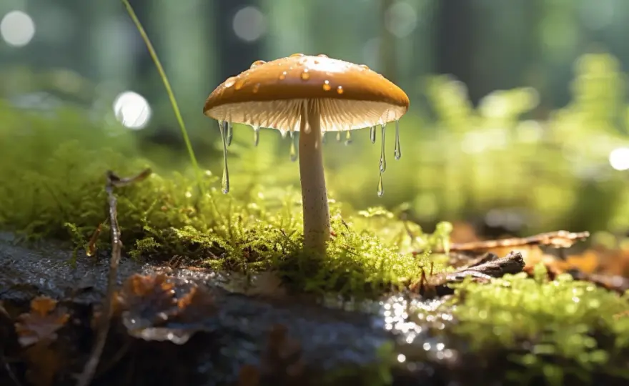 Ciemnobiałka płowa: Krótkotrzonowa i Coprinus - Właściwości i Zastosowanie