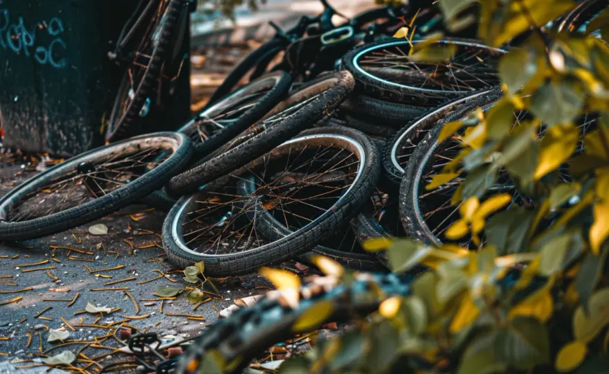 Zużyte opony rowerowe – punkty odbioru i zasady utylizacji