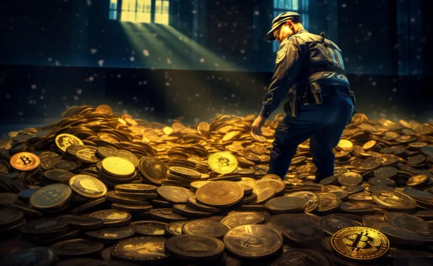 Dziesiątki tysięcy bitcoinów skonfiskowane przez niemiecką policję - sukces finansowy i śledczy