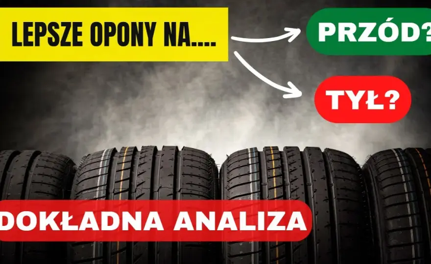 Lepsze opony na tył czy przód? Opinie z forum o bezpieczeństwie