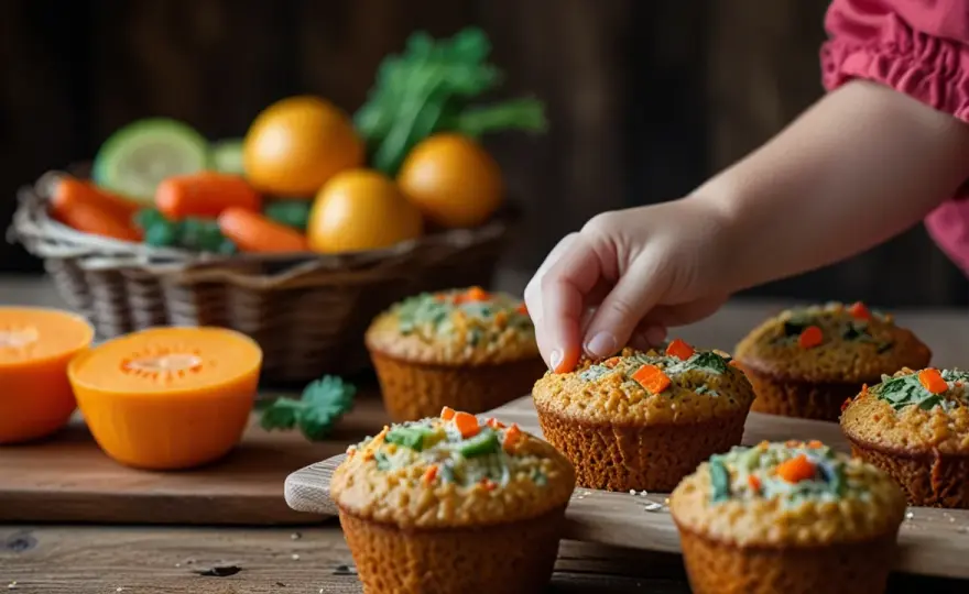 Warzywne muffinki dla dzieci: Pyszny przepis na zdrowe muffinki