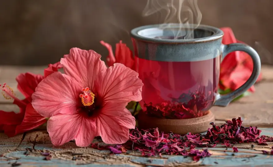 Hibiskus - nie tylko piękny kwiat, ale i zdrowa herbata
