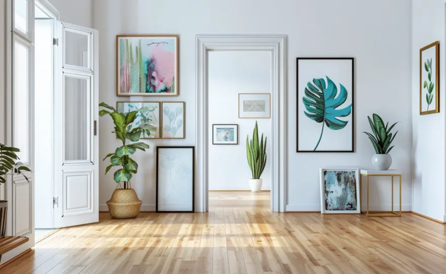 Aranżacja przedpokoju z obrazami: 5 inspirujących pomysłów