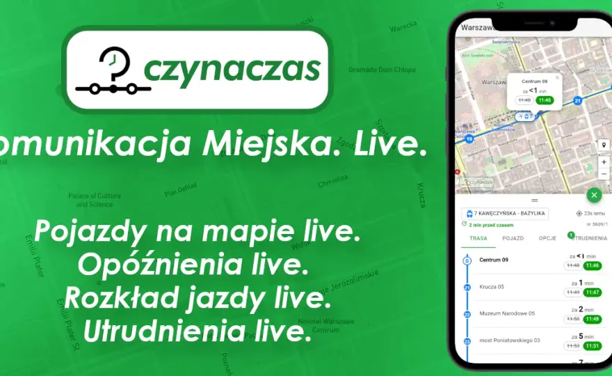 Gdzie bus? Znajdź najbliższy przystanek i rozkład jazdy teraz
