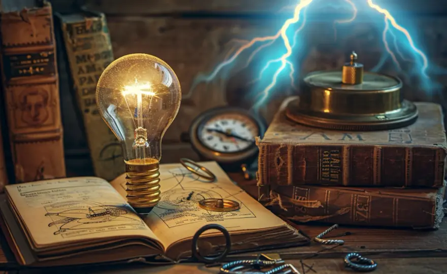 Kto wynalazł elektryczność? Tajemnice historii światła.