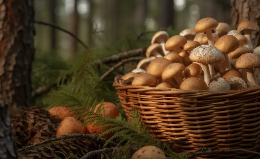 Grzyb z łuskami - Łuskowiec grzyb dostępny w Polsce