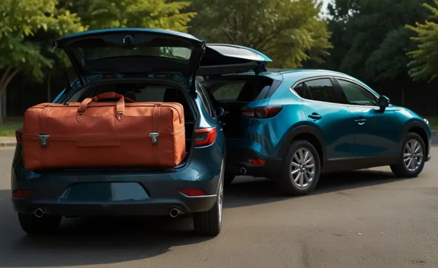 Który model Mazdy ma najbardziej pojemny bagażnik? 3 vs 6 vs CX-30