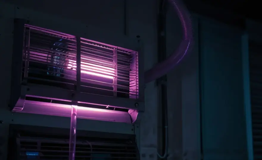 Ultrafiolet lampa: Dezynfekcja powietrza w klimatyzacji