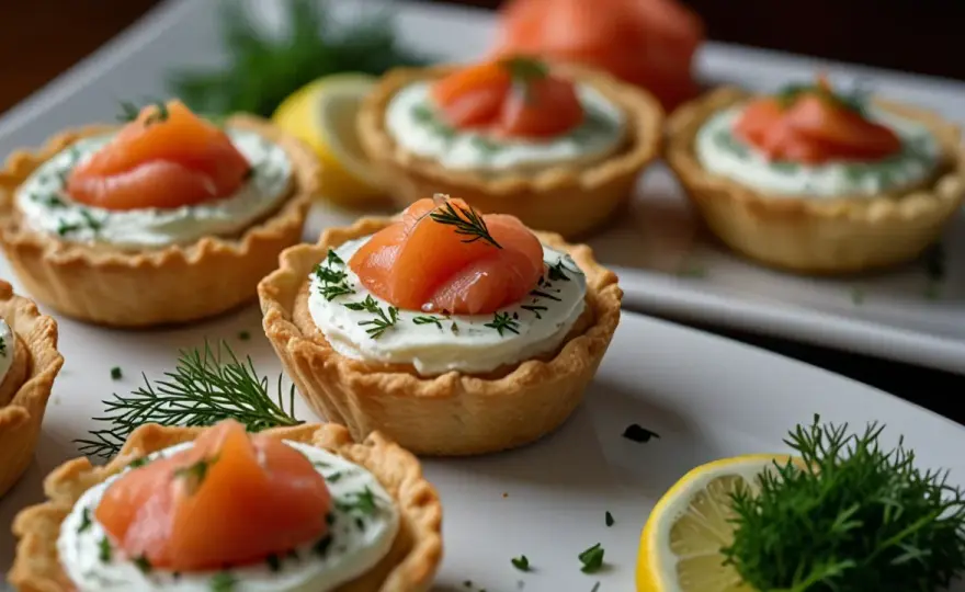 Tartaletki z łososiem i serkiem: Idealna przystawka na spotkania
