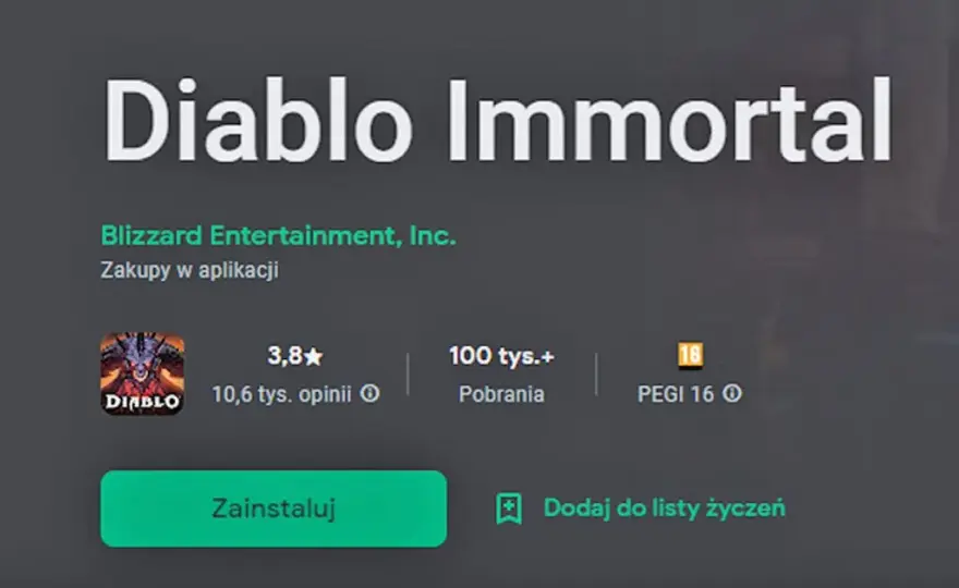 Czy Diablo Immortal będzie za darmo? Poznaj koszty i zakupy w grze