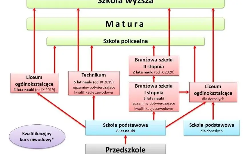 Dzieci w szkole: System edukacji w Polsce krok po kroku