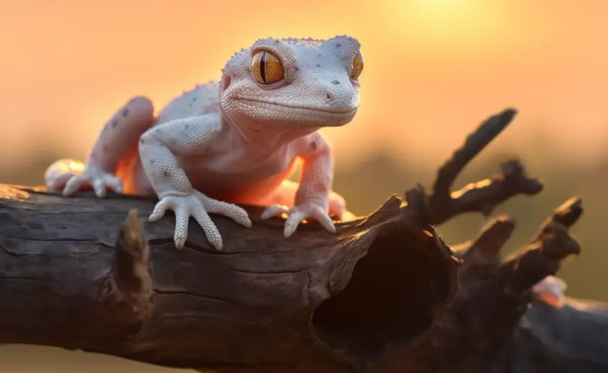 Biały Jeż - Gekon Biały, Glonojad Biały