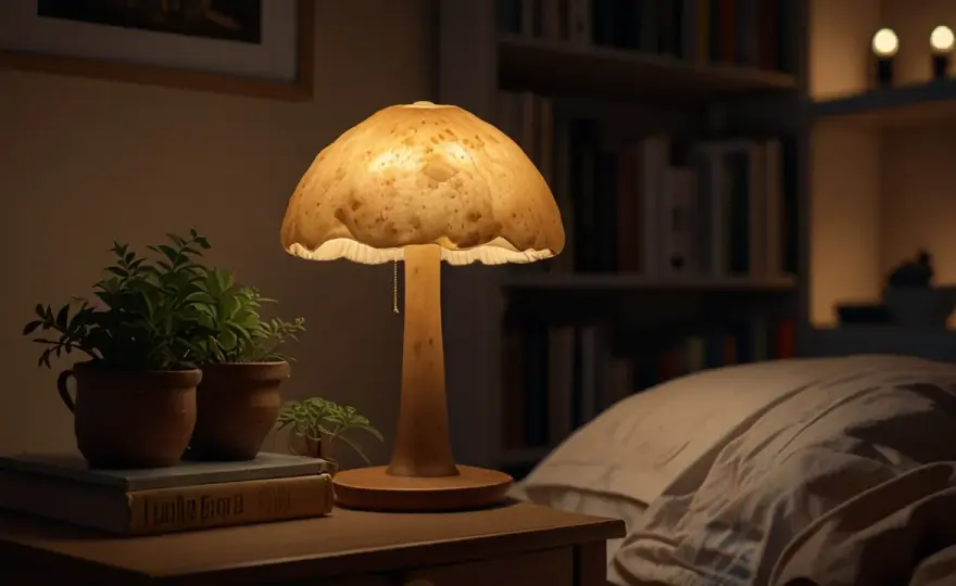 Lampka grzyb: Dlaczego lampka nocna grzybek jest popularna?