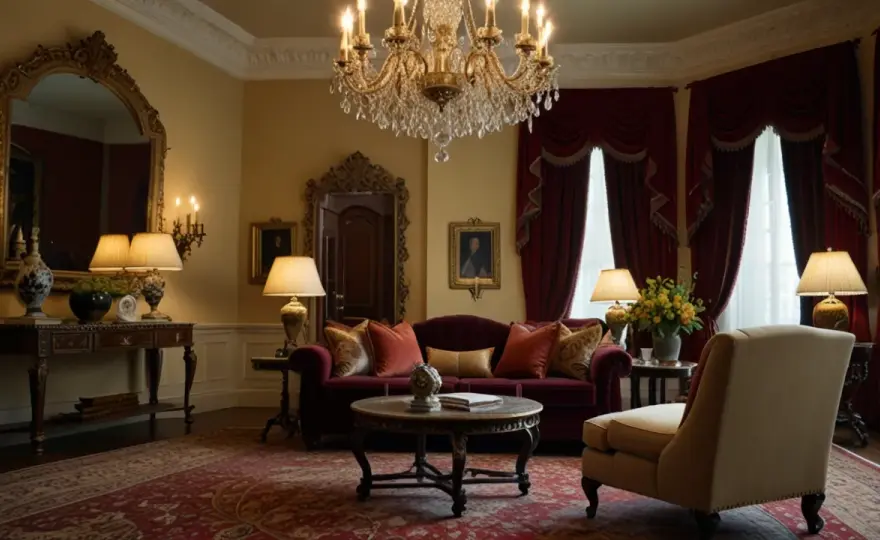 Klasyczny salon - elegancja w każdym szczególe wnętrza, sprawdź to!
