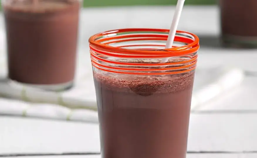 Delicioso batido de chocolate con thermomix en minutos y sin complicaciones
