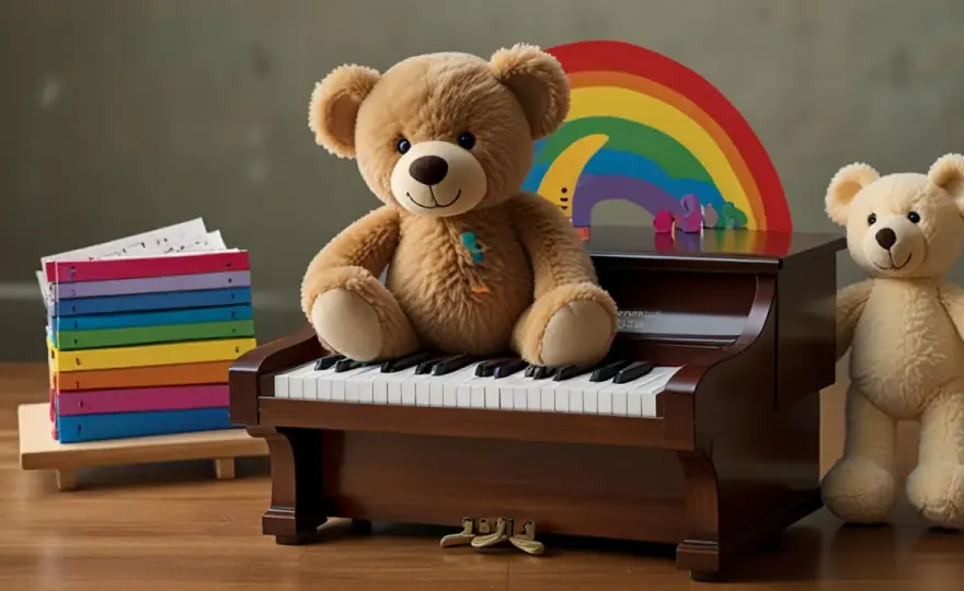 Proste melodie na pianino dla dzieci: nauka przez zabawę