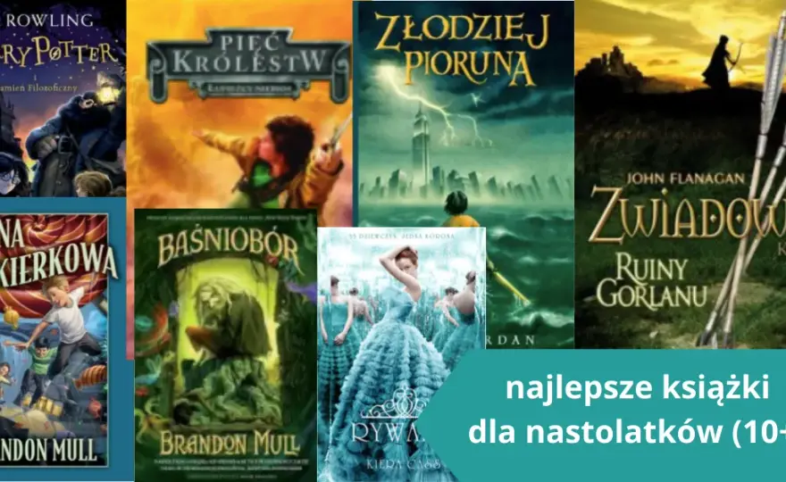 Najlepsze książki dla 12 latków polecane przez bibliotekarzy i rodziców 2025
