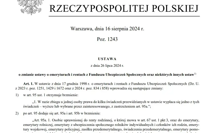 Renta wdowia projekt ustawy - co musisz wiedzieć o zmianach?