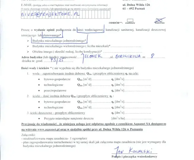 Gdzie złożyć wniosek o przyłącze wody? Kompletny poradnik