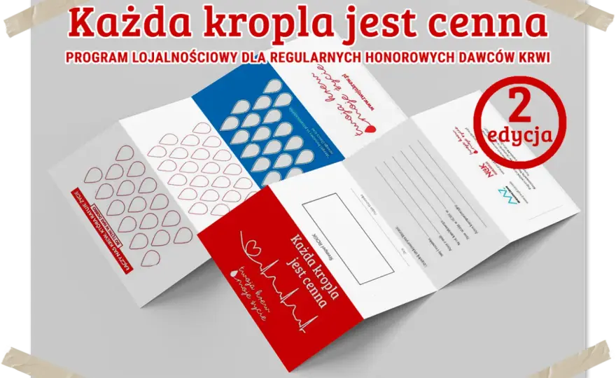 Jakie nagrody i kropelki czekają na dawców krwi - system wymiany punktów