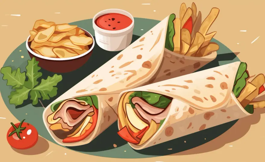 Ile kalorii ma kebab w tortilli - Kebab tortilla kcal