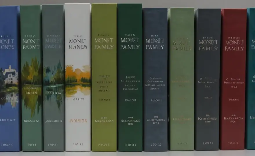 Książki rodziny monet: kompletna lista książek w odpowiedniej kolejności