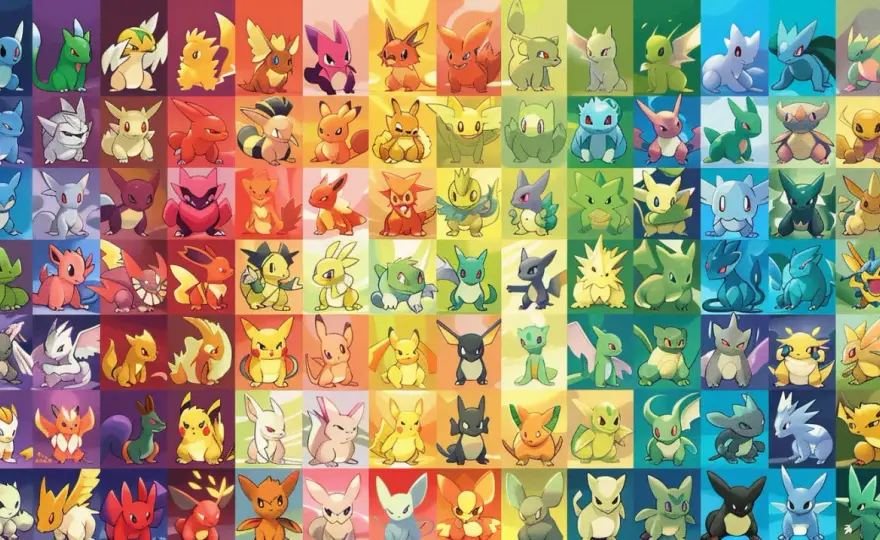 Tabela Pokemon: Pełny przegląd i szczegóły o wszystkich pokémonach