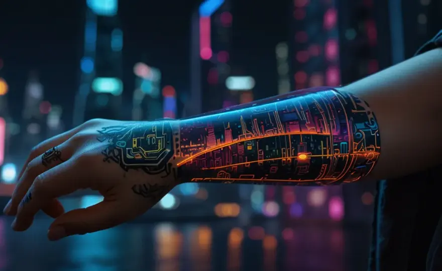 Jak przenieść klimat Night City na skórę z tatuażem Cyberpunk?