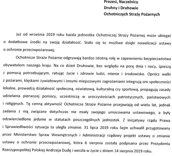 Jak napisać wniosek o dofinansowanie OSP, aby nie popełnić błędów
