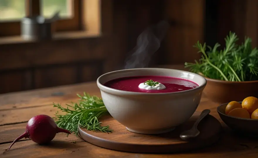Buraczkowa zupa: Przepis na aromatyczną i zdrową zupę buraczkową