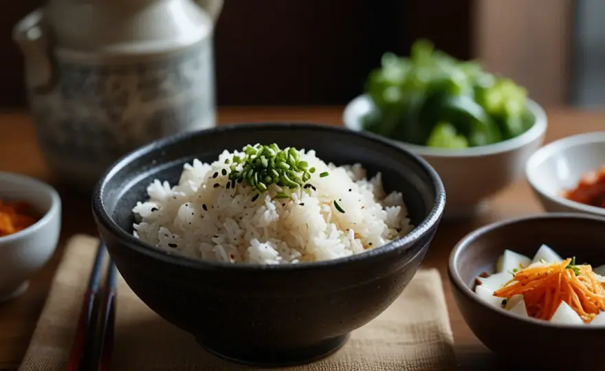 Ryż koreański: Jak przygotować aromatyczne danie z ryżem