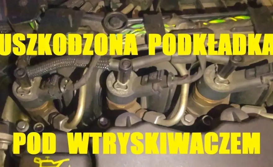 Nieszczelna podkładka pod wtryskiem objawy – jak je rozpoznać i uniknąć problemów