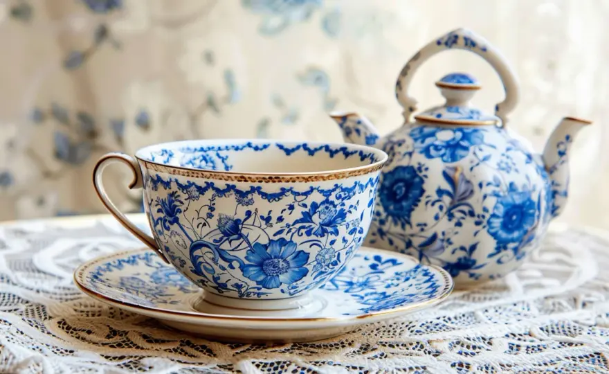 Retrospekcja porcelany: Odkryj piękno serwisów z lat 50