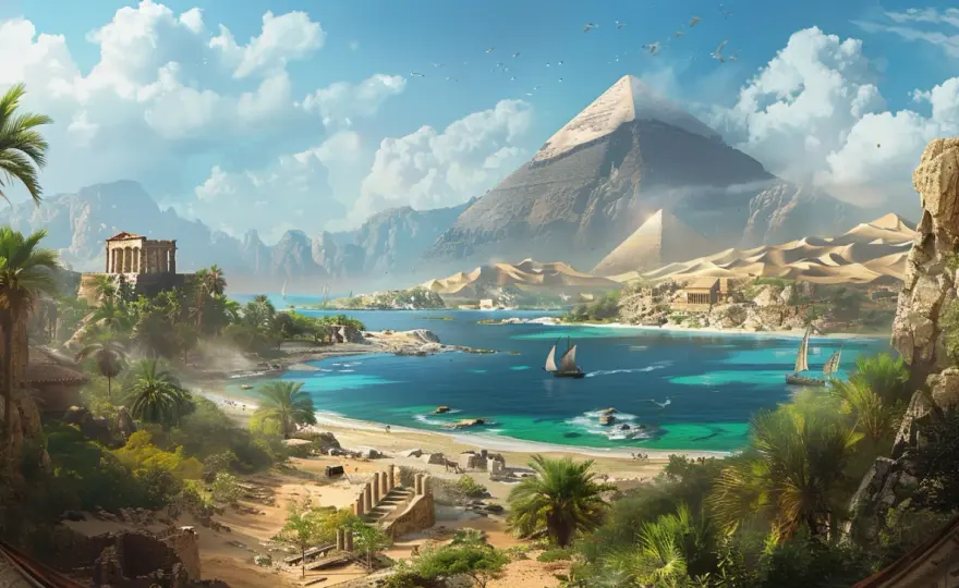 Mapy Assassin's Creed Origins i Odyssey - które są większe?
