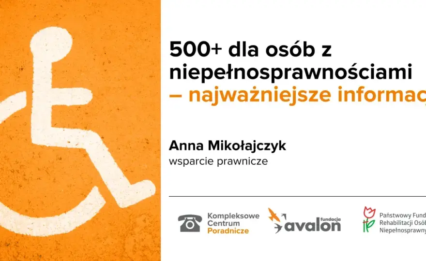 Komu przysługuje 500 plus dla niepełnosprawnych? Sprawdź warunki!