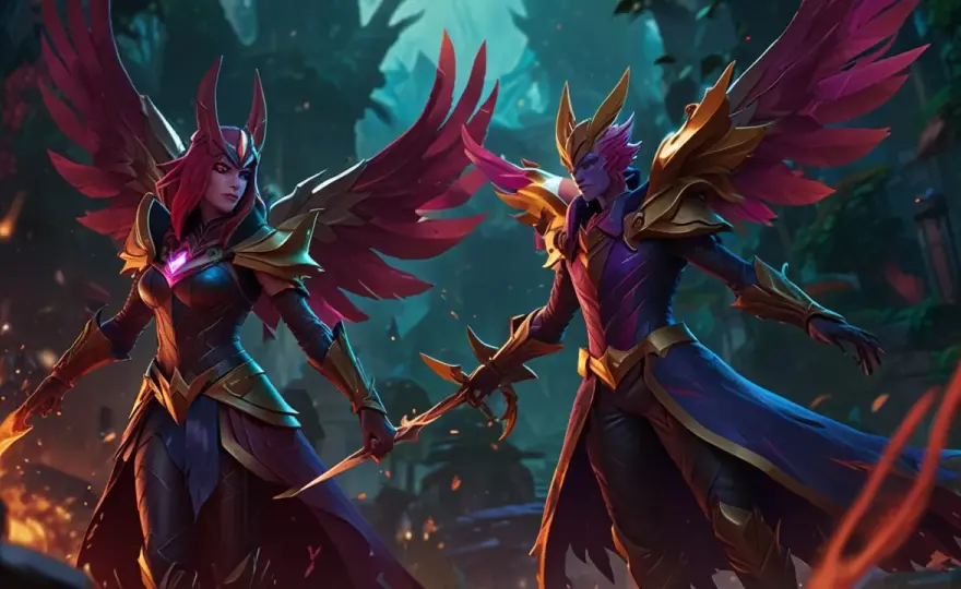 Xayah i Rakan w LoL: Dlaczego to najsilniejsze duo na bocie?