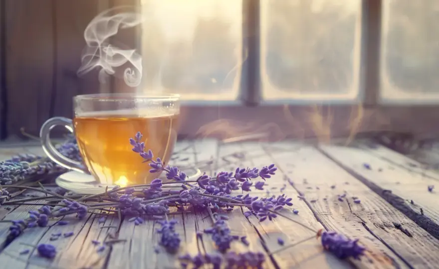 Herbata lawendowa - uspokajający napój o pięknym aromacie