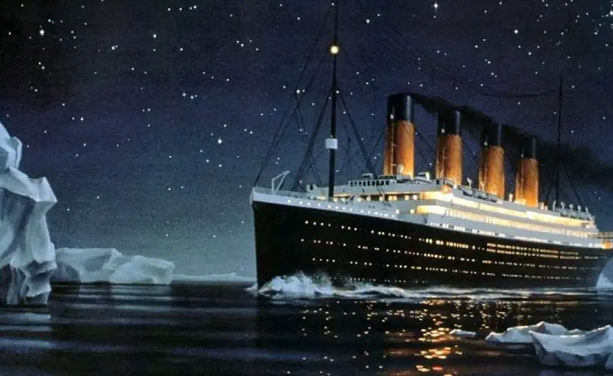Góra lodowa w którą uderzył Titanic - tajemnice i skutki kolizji