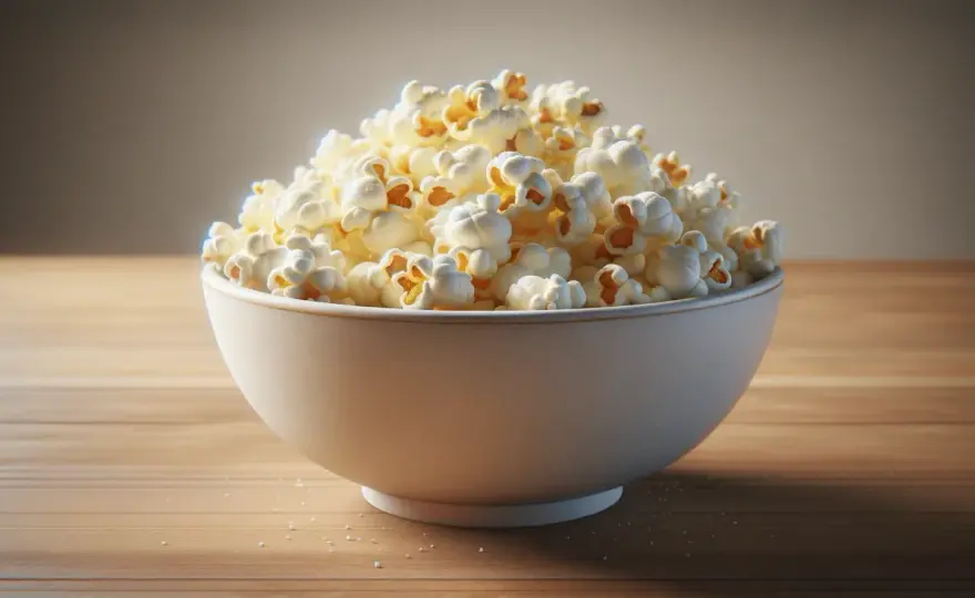 Popcorn solony - poznaj rzeczywistą kaloryczność i wartości odżywcze przekąski