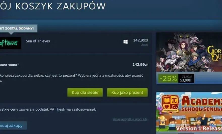 Jak kupić grę na Steam - uniknij najczęstszych błędów i oszczędzaj