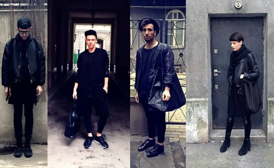 Poznaj wszystkie popularne style ubierania na czarno: od gotyku po elegancję