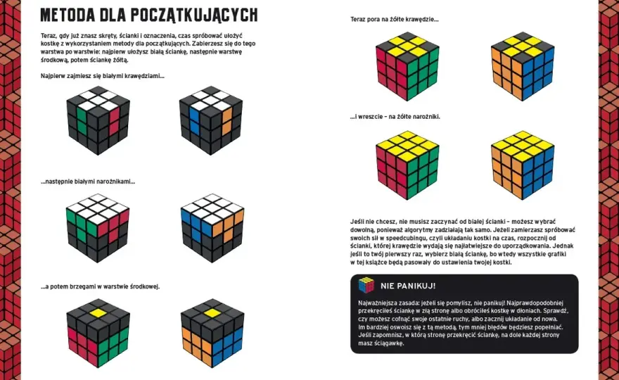 Instrukcja jak ułożyć kostkę rubika – proste kroki, które działają