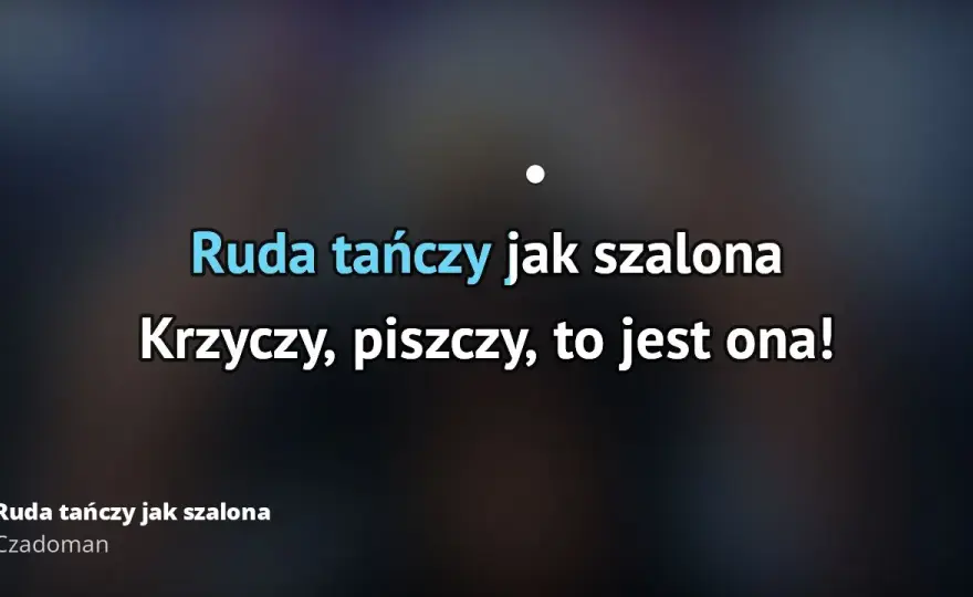 Tekst piosenki ruda tańczy jak szalona - poznaj jej znaczenie i historię