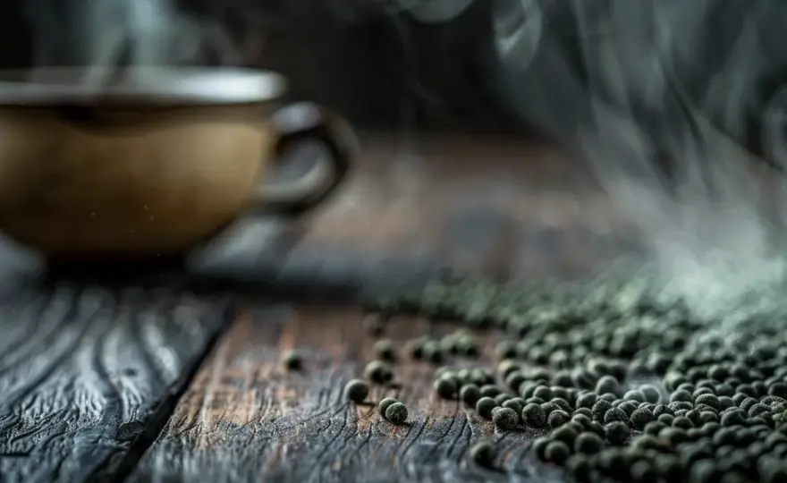 Herbata Gunpowder: Zielona herbata w kulkach o intensywnym smaku