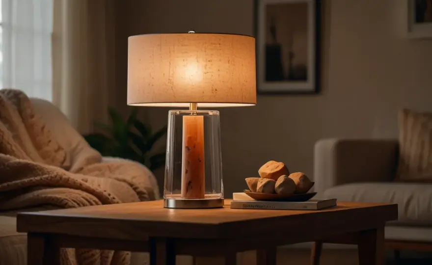 Jakie zalety ma lampa ze szklaną podstawą? Elegancja i nowoczesny design