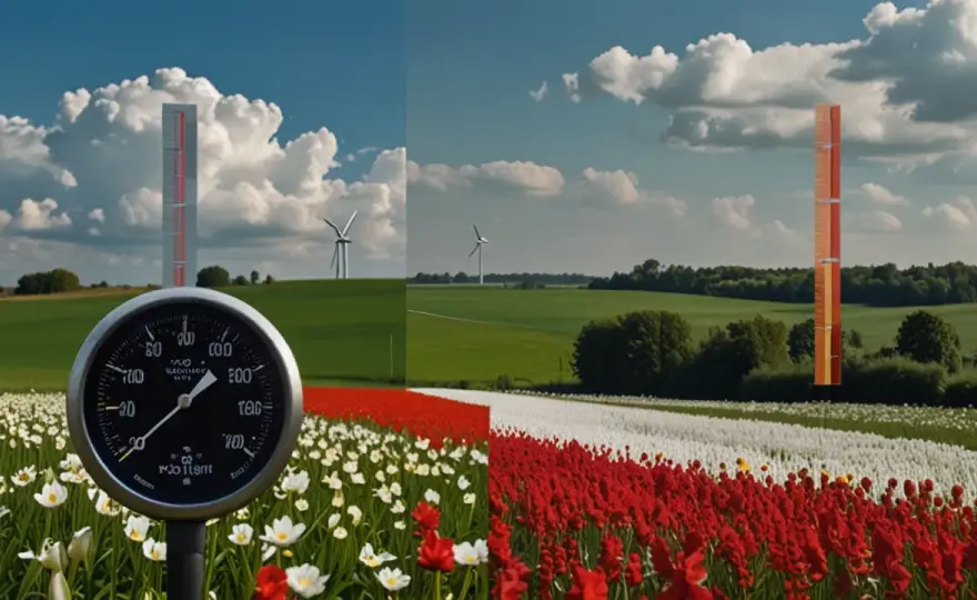 Zaskakujące zmiany średniej temperatury w Polsce. Sprawdzamy dane