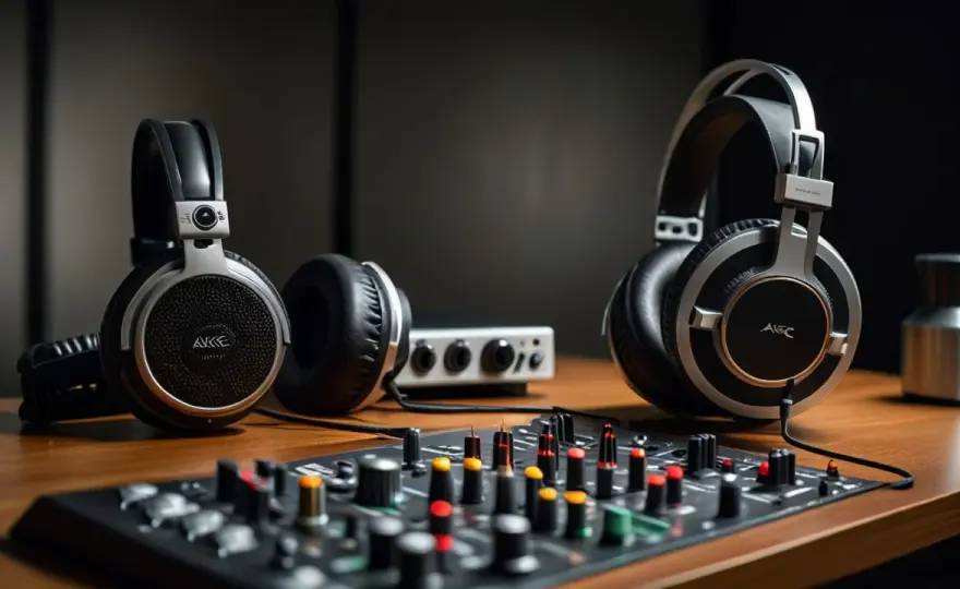 AKG K92 vs K550: Które słuchawki wybrać do odsłuchu?