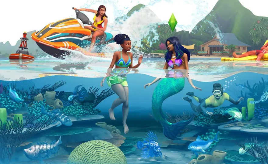 Jak zostać syreną w The Sims 4 wyspiarskie życie - pełna instrukcja transformacji