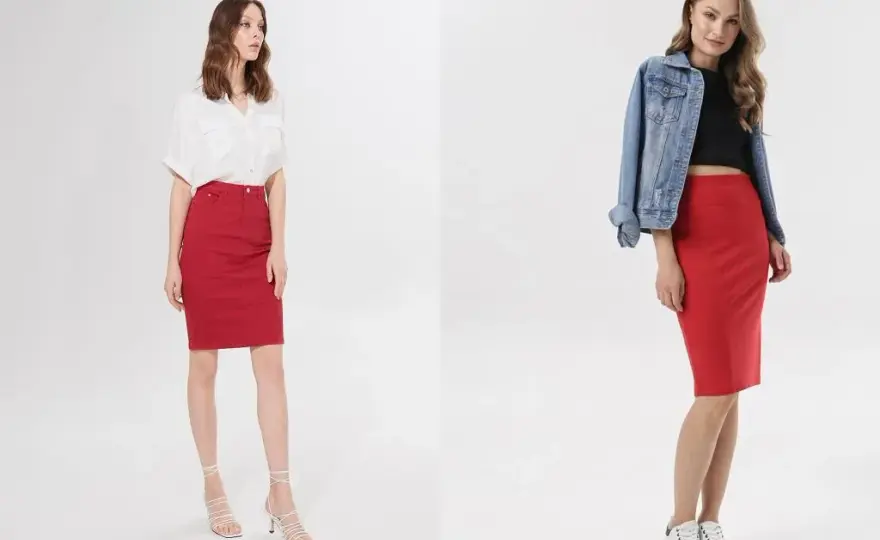 Czerwona spódnica z czym nosić? Modne stylizacje na każdą okazję