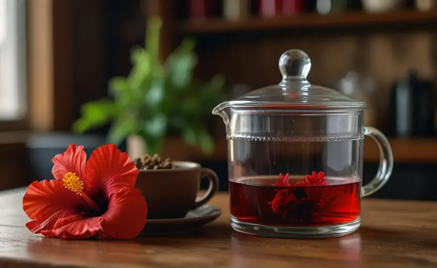 Suszony hibiskus: Dlaczego jest popularny w herbatach ziołowych?